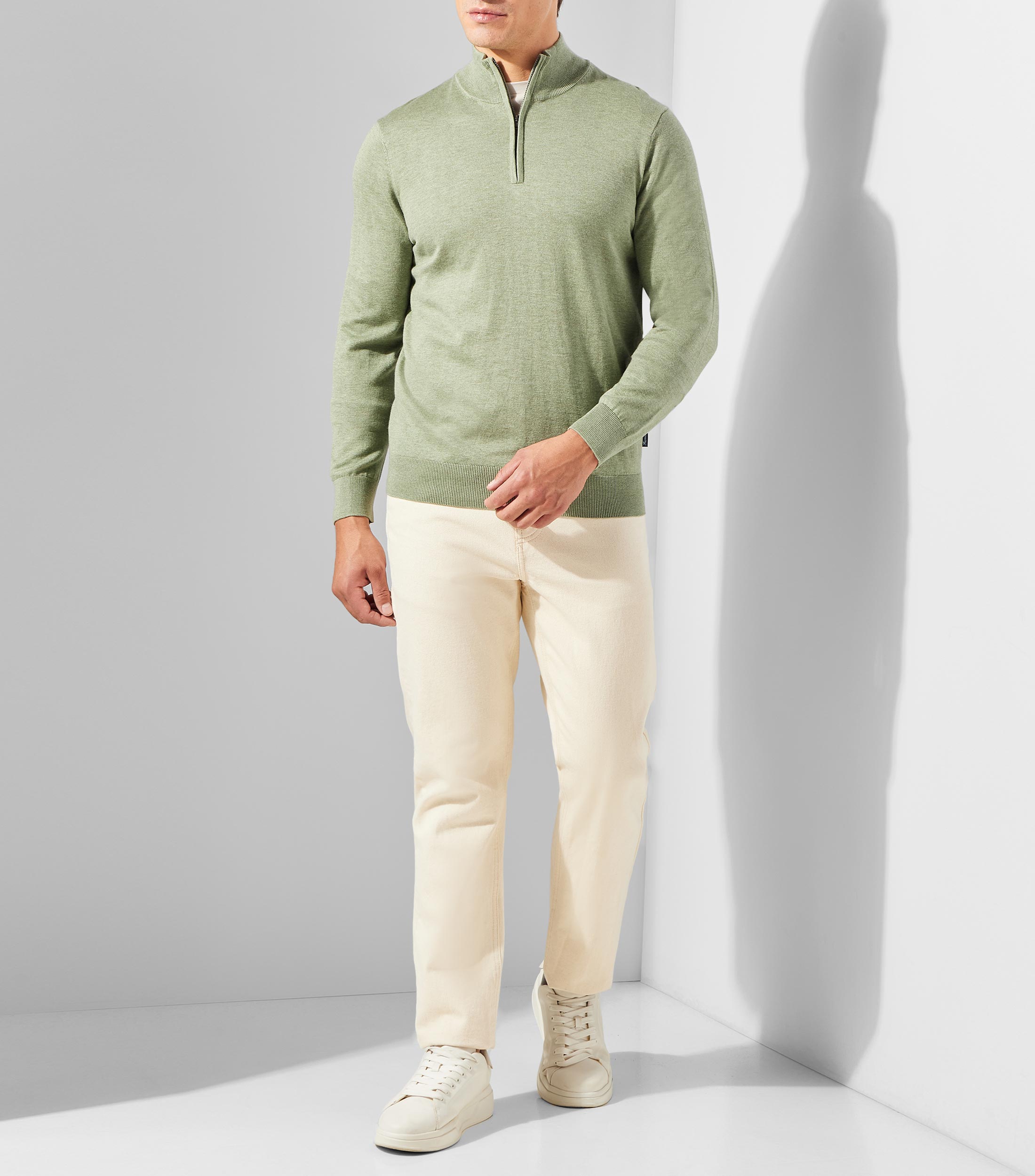 Suéter cuello alto Hombre